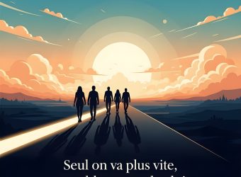Seul on va plus vite, ensemble on va plus loin